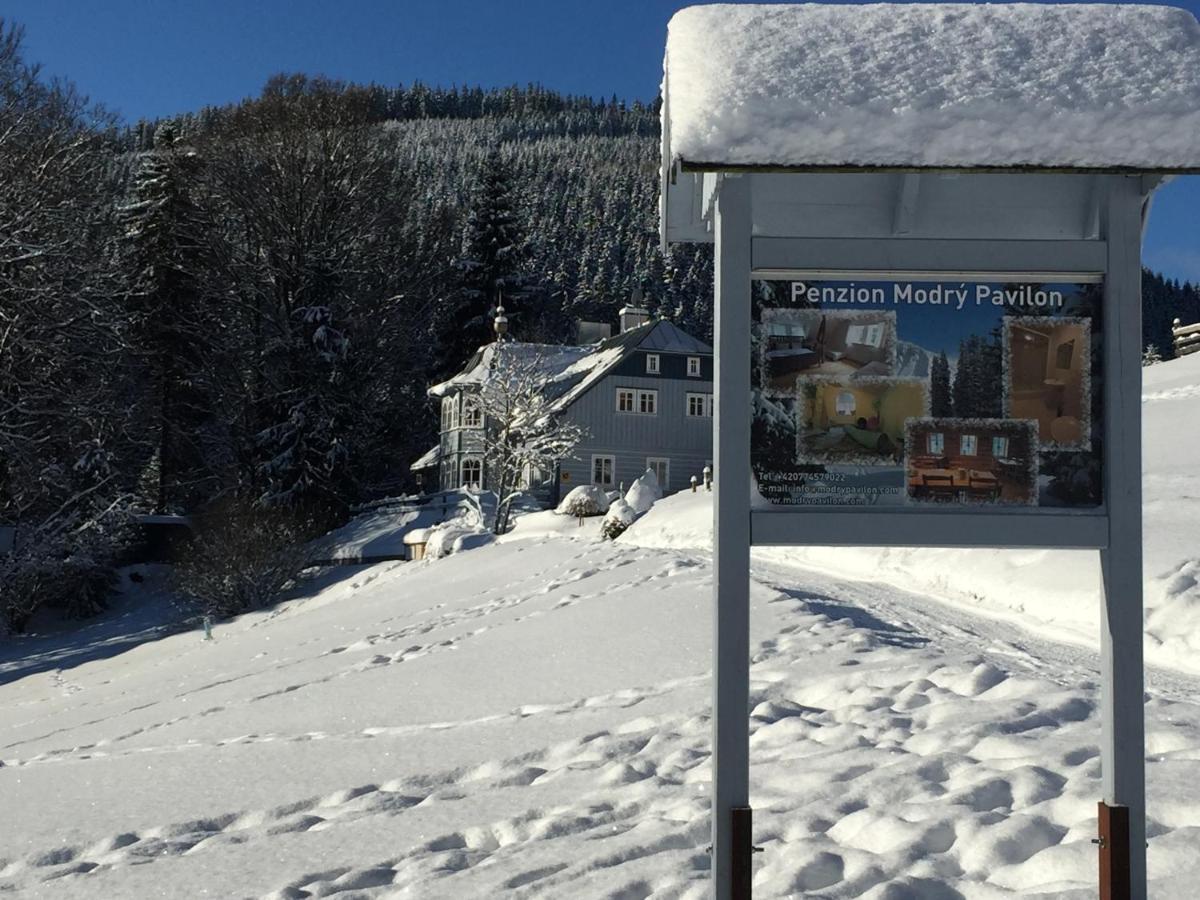 Penzion Modry Pavilon Dolní Malá Úpa Exterior foto